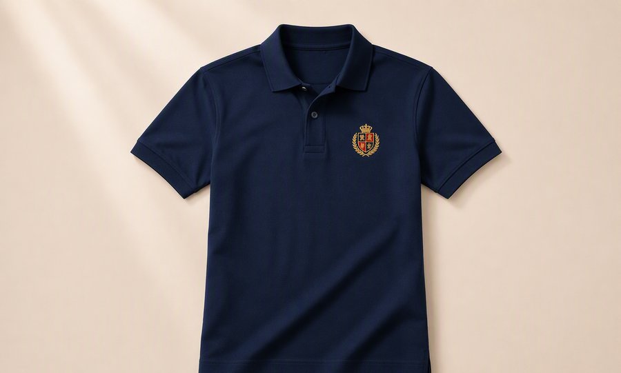 Broderie sur un vêtement fini