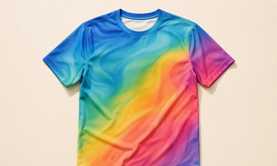 Sublimation sur un vêtement fini