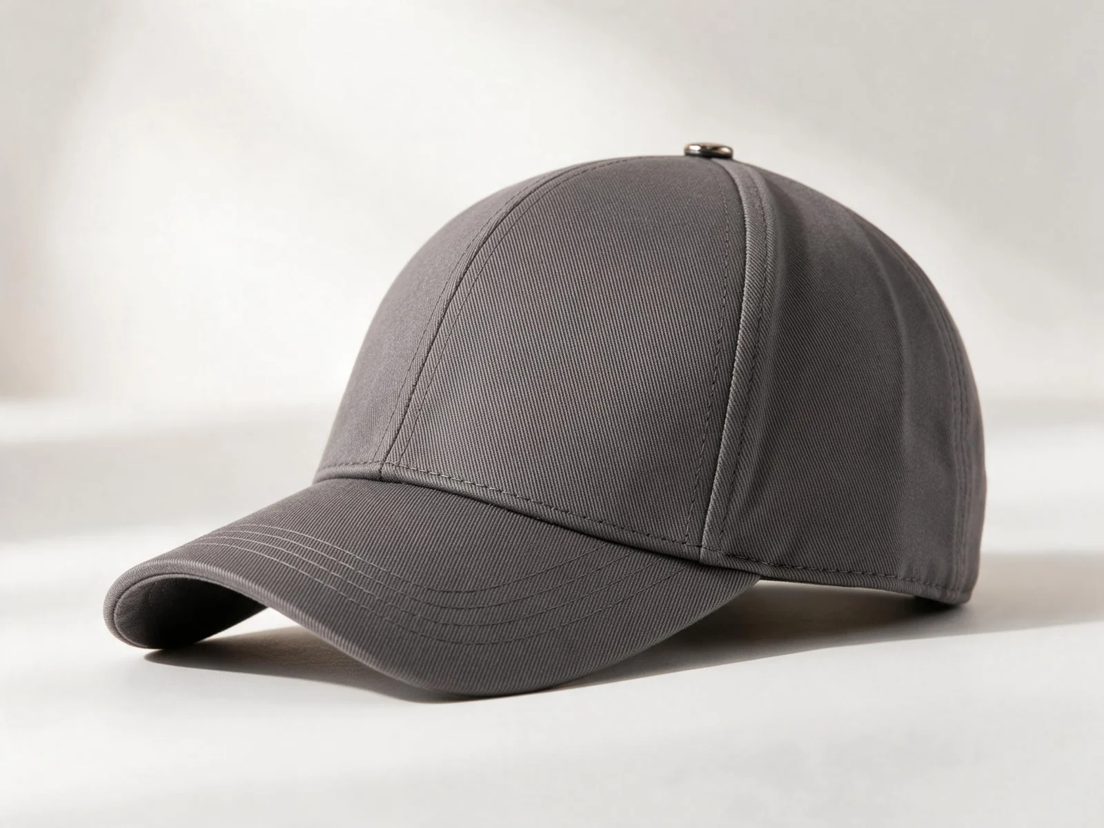 AI design concept of a charcoal baseball cap